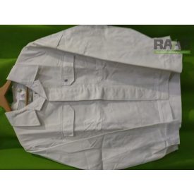 54-es méretű Kübler munka kabát fehér színben