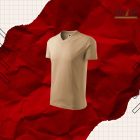 V nyakkivágású unisex póló 3-as csomag