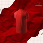 V nyakkivágású unisex póló 3-as csomag