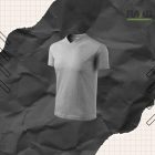 V nyakkivágású unisex póló 3-as csomag