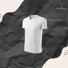 V nyakkivágású unisex póló 3-as csomag