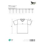 V nyakkivágású unisex póló 3-as csomag