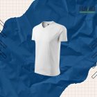 V nyakkivágású unisex póló 3-as csomag