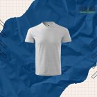 V nyakkivágású unisex póló 3-as csomag