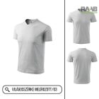 V nyakkivágású unisex póló