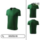 V nyakkivágású unisex póló
