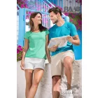 Slim fit V-nyakas férfi póló 3XL méretben