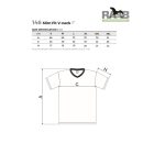 Slim fit V-nyakas férfi póló 2XL-ig