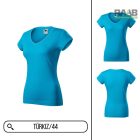 Fit V-nyakas női póló