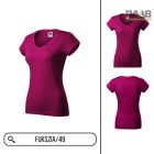Fit V-nyakas női póló