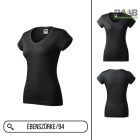Fit V-nyakas női póló