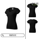 Fit V-nyakas női póló