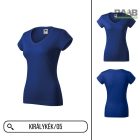 Fit V-nyakas női póló