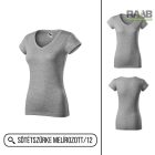 Fit V-nyakas női póló