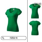 Fit V-nyakas női póló