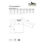 Camouflage LS unisex póló XL-es méretben