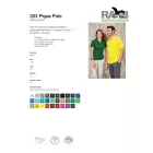 Férfi galléros sport póló 4XL méretben