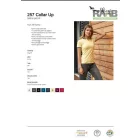 Collar up galléros női póló 