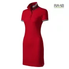 Dress up női pólóruha piros színben