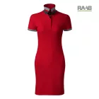 Dress up női pólóruha piros színben