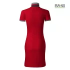 Dress up női pólóruha piros színben