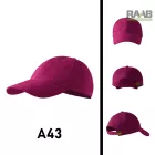 6 paneles unisex sapka 