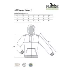 Trendy zipper női kardigán