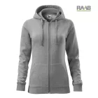 Trendy zipper női kardigán XS méretben