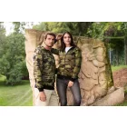 Camo zipper férfi felső 3XL méretben