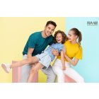 Paint környakas unisex póló