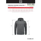 Prémium kapucnis pulóver