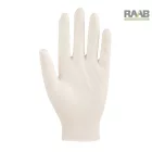 Egyszerhasználatos kesztyű SEMPERGUARD LATEX IC - púdermentes fehér