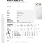 12 páros kiszerelés LITE TOUCH OIL Mártott kesztyű