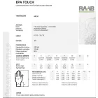 EPA TOUCH ESD kesztyű