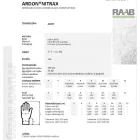 NITRAX Mártott kesztyű