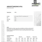 EARZONE X701 fültok SNR 36dB