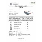 V6100 füstös védőszemüveg