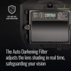 MASTR lézerhegesztő sisak automatikus sötétítő szűrővel