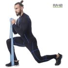 NAVI gyapjú/poliészter funkcionális felső fekete-kék