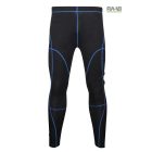 NAVI gyapjú/poliészter funkcionális alsó fekete-kék