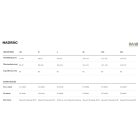 NAVI gyapjú/poliészter funkcionális alsó fekete-kék