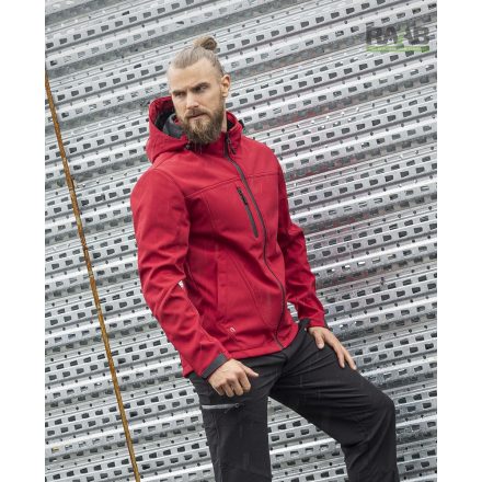 Spirit softshell kabát - piros