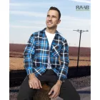 JONAH flanel ing -kék