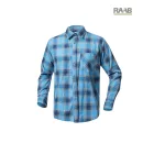 Urban flanel ing - kék