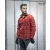 Urban flanel ing - piros