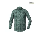 Urban flanel ing - zöld