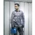 Urban flanel ing - szürke