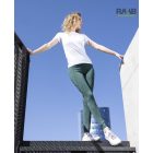 ALBADEW elasztikus női sportleggings - smaragdzöld