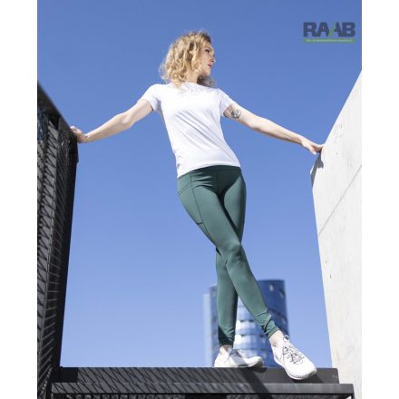 ALBADEW elasztikus női sportleggings - smaragdzöld