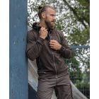 3D Breathe felső S-4XL-ig - barna melange